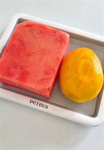 Fruit Ice Cream Recipe: Easy Mango & Watermelon ASMR Ice Cream