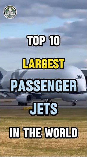 Top 10 Largest Passenger Jets in the World 2024 || Biggest Flight