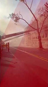Possible cause revealed in ‘12- to 14-alarm’ warehouse fire that left police without power #shorts