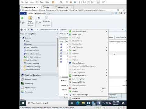 “SCCM Setup (Part 22): Enabling and Using Client Push Installation in Configuration Manager”