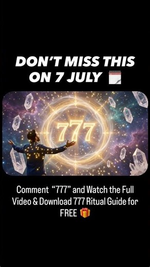777 Manifestation Portal | Do This on July 7th to Manifest Anything! (Powerful 7-7-7 Ritual) #shorts