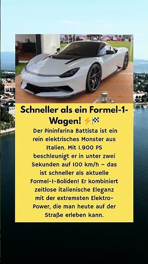 Pininfarina Battista: Der schnellste E-Supercar der Welt ⚡🏎️