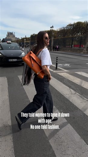 JANKA POLLIANI on Instagram: "They told women to tone it down with age. No one told fashion. Somewhere along the way, “age appropriate” became code for smaller, quieter, safer. Less color. Less skin. Less personality. Less presence. I’m not interested in less. Getting older didn’t make my style weaker it just made it more precise. Better cuts. Better fabrics. Stronger choices. Clearer point of view. I don’t dress to disappear. I dress with intention. Over 40 is not the end of style, it’s editori