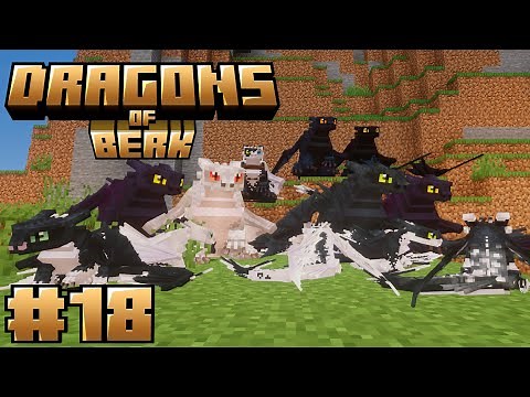 Finding all The Night Fury and Night Light - Minecraft Dragons of Berk | Ep18