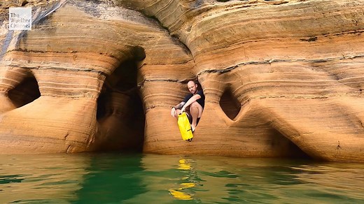 “We travel far and wide to visit other countries, but there’s undiscovered beauty right here in the U.S.” Explore this hidden treasure and more on a new episode of UNCHARTED ADVENTURE, Sunday night at 9/8c. | The Weather Channel