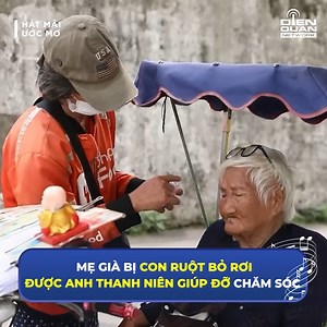 674K views · 521 reactions | Mẹ già bị con ruột bỏ rơi được anh thanh niên giúp đỡ tận tình ------------- ©️ Nội dung được khai thác và bảo vệ bản quyền bởi Điền Quân Group  Hát Mãi Ước Mơ #hatmaiuocmodoithuong #Dienquangroup #Dienquan | Hát Mãi Ước Mơ - Sing Your Dream | Facebook