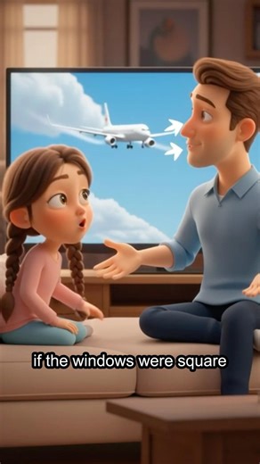 ✈️ Are Airplanes Scared of Square windows? 😂