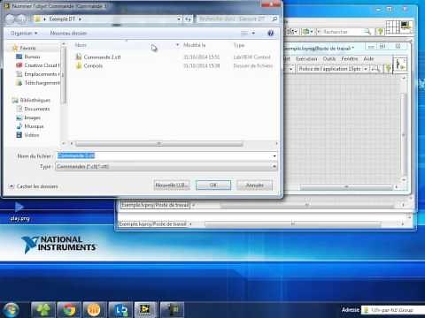 Les définitions de type dans LabVIEW