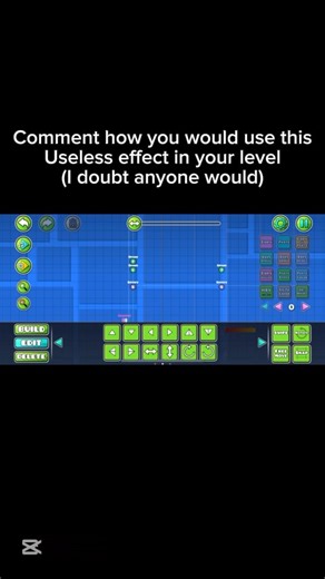 How would you use this effect #leveleditor #geometrydash #gdeditor #gd