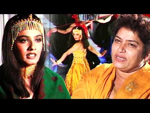 Shooting Of Vijeta Movie Song (1996) | Raveena Tandon, Saroj Khan | Flashback Video