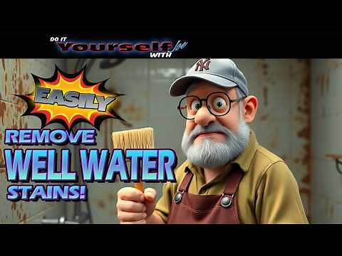 How to Remove Rust Stains, Well Water Stains