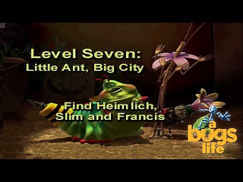 A Bug's Life - Level 7: Little Ant, Big City (1998) [PC Game] - 4K/60