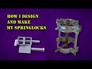 How i make my own working springlocks!