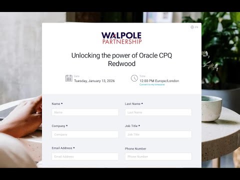 Unlocking the power of Oracle CPQ Redwood