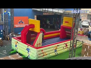 Sports Themed Inflatable Obstacle Course | Family Fun Bounce Challenge