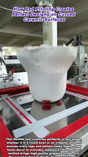 How Pad Printing Creates Perfect Designs on Curved Ceramic Surfaces