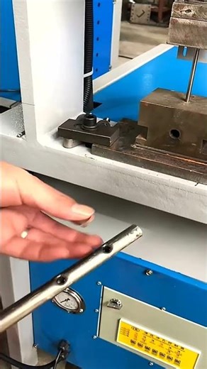 How to use circular tube punching machine, production process analysis, factory