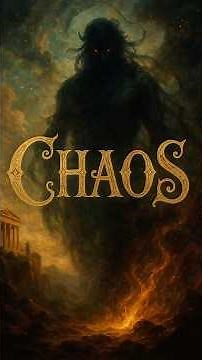 🌌 Chaos: The Primordial Force Behind Creation in Greek Mythology! ⚡🌟