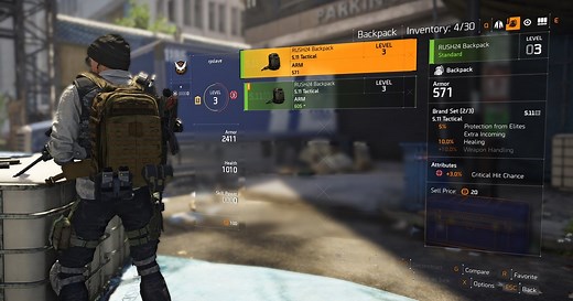 The Division 2 brand sets - full brand set list