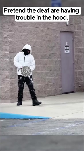 Acting Deaf in the Hood Prank