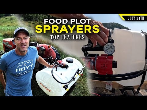 What to Look for in a Food Plot Sprayer | The Setup w/ Bill Winke