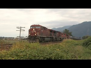 SD40s & A Long String of Government of Alberta Grain Cars! (2020-09-05)