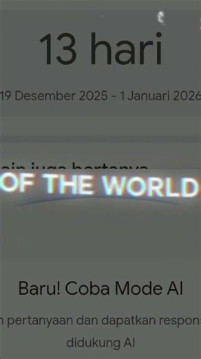 1 hari kerasa 1 jam dan 1 tahun 1 hari begitulah😭