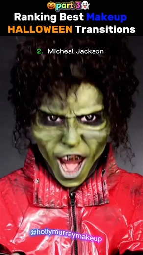 Ranking the best makeup Halloween Transition 🎃👻part3.