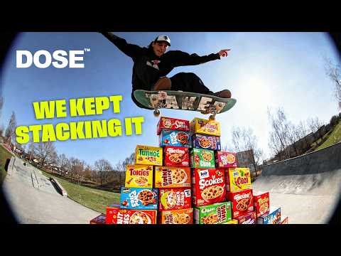 How high can you flyout over cereal boxes?