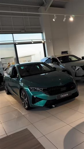 Rainworth Škoda | We’re cooking. Water World Green is here!! 😍 With striking new colour options and unmistakable vRS attitude throughout, the Octavia vRS... | Instagram
