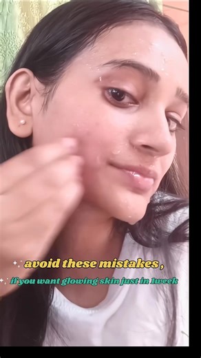 your skin isn't bad -- your habit are ! fix these mistakes ✨#homeremedies #shorts #skincare