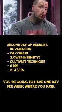 The Simple Programming Change That Boosts Deadlift Gains #powerlifting