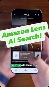 2.2K views · 5 comments | Did you know you can search for a product on Amazon just by taking a photo? You can even choose a screenshot or image from your library! #iphonetips #techtips #amazon | Stephen Robles | Facebook