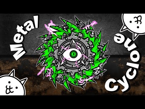 How to DESTROY the metal cyclone EASILY in the battle cats.