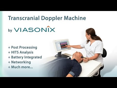 Viasonix Dolphin Transcranial Doppler Diagnostics Machine - Complete Post Processing and Networking!