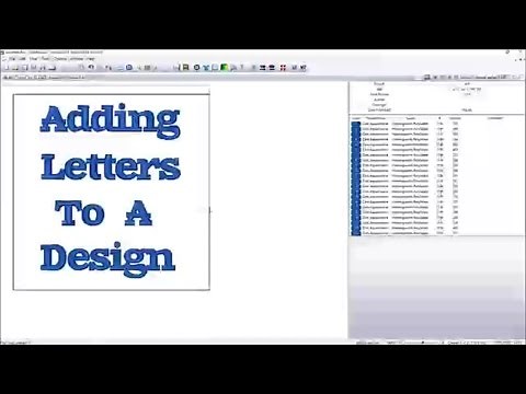 The Baby's Booty Sew What Pro Tutorial - Adding Letters to a Design