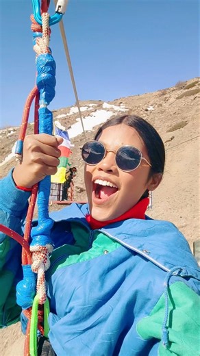 জিপ লাইন ক্রস করে এক পাহাড় থেকে অন্য পাহাড়ে গেলাম #trending #trendingshorts #shorts #short