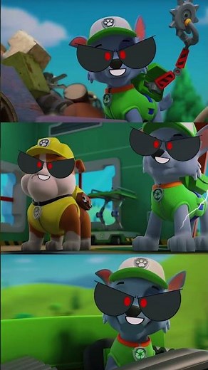 🤩✅❗️PAW Patrol❗️Rubble and Crew - ⚡️Monster How Should I Feel - ❗️Mighty Pups Animation