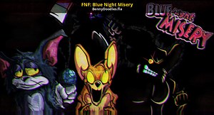FNF: Blue Night Misery Mod for Friday Night Funkin' | FNF Mods
