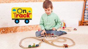 Watch Wooden Train Set 100 Piece Expansion Pack Train Track Set on Amazon Live