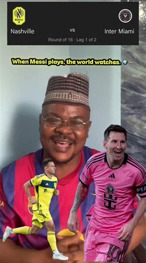 Nashville vs Inter Miami 🔥 Messi in CONCACAF Champions Cup Round of 16!