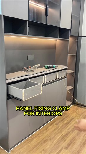Secure Panels Perfectly! 🛠️📐 #PanelFixing #DIYProjects #QuickMechTools