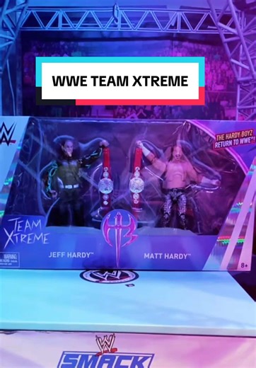 WWE MATT AND JEFF HARDY #hardyboyz #jeffhardy #matthardy #wweactionfigures #wrestlingtiktok