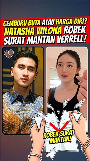 Natasha Wilona Rumored to Have Torn Up a Letter from Verrell Bramasta’s Past Flame!