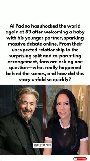 Al Pacino’s Baby at 83. What Really Happened? #celebritynews