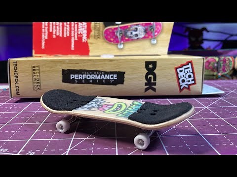 Upgrading Wooden DGK Tech Deck Performance Series
