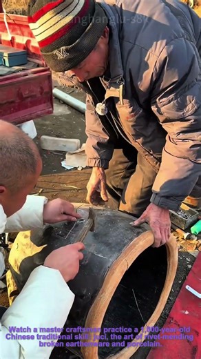 Traditional Jar Mending: The Ancient Art of Juci (Ceramic Rivet Repair)