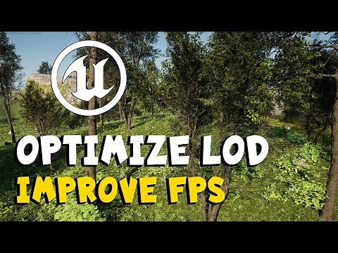 Optimize LOD & Improve FPS in Unreal Engine 5 UE5
