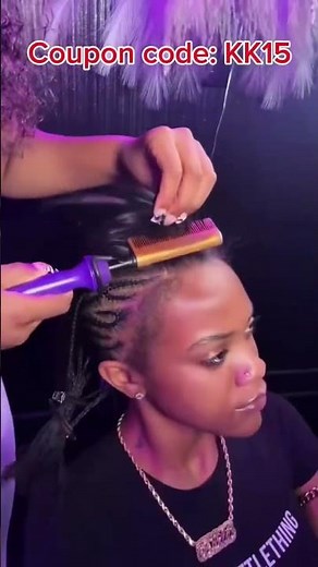 💕Cassie Braids Ponytail + Swoop Bangs? Natural Hairstyle Tutorial Step-by Step Ft.Elfin Hair