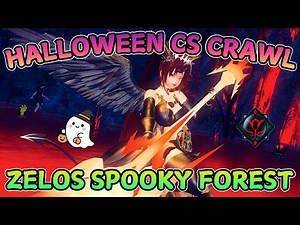 [PSO2 NGS] Halloween CS Crawl - Zelos Spooky Forest | Night Arks Halloween Pics